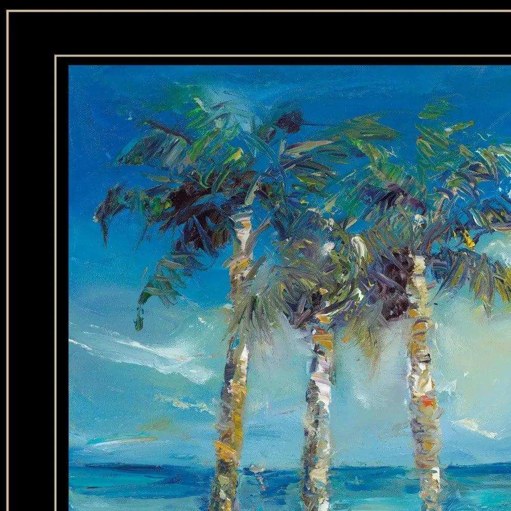 Threes Company 4 Black Framed Print Wall Art - Homeroots - Flyclothing LLC