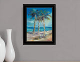 Threes Company 4 Black Framed Print Wall Art - Homeroots - Flyclothing LLC