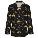 Rodeo Cowboy Button Up Blouse