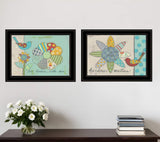 Set Of Two Kindness 2 Black Framed Print Wall Art - Homeroots - Flyclothing LLC