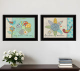 Set Of Two Kindness 2 Black Framed Print Wall Art - Homeroots