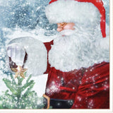 Set Of Two Santas Blessings 1 White Framed Print Wall Art - Homeroots - Flyclothing LLC