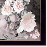Set Of Two Noir Roses Black Framed Print Wall Art - Homeroots - Flyclothing LLC