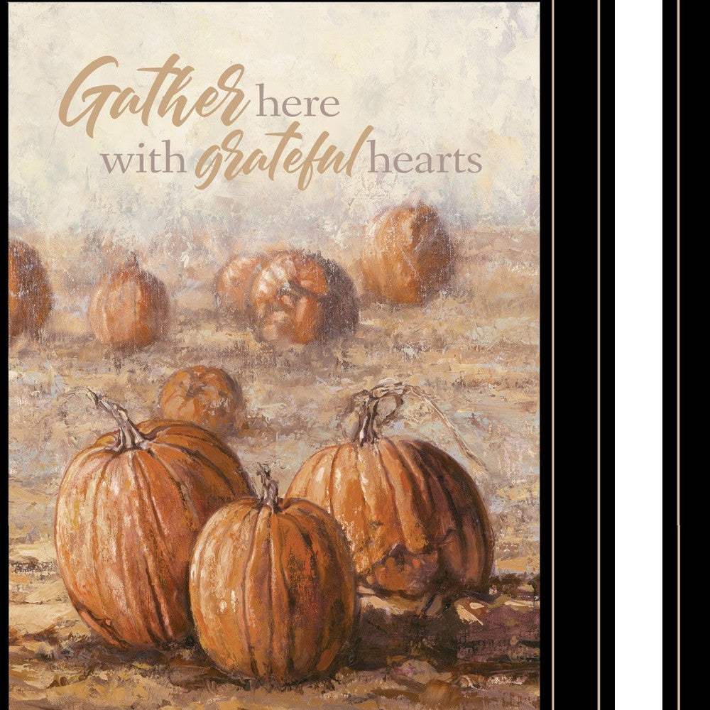 Set Of Three Harvest Moon Black Framed Print Kitchen Wall Art - Homeroots - Flyclothing LLC