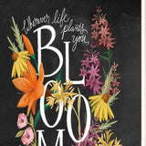 Set Of Two Love and Bloom White Framed Print Wall Art - Homeroots