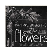 Set Of Two Black and White Flowers in Bloom White Framed Print Wall Art - Homeroots - Flyclothing LLC