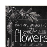 Set Of Two Black and White Flowers in Bloom White Framed Print Wall Art - Homeroots - Flyclothing LLC