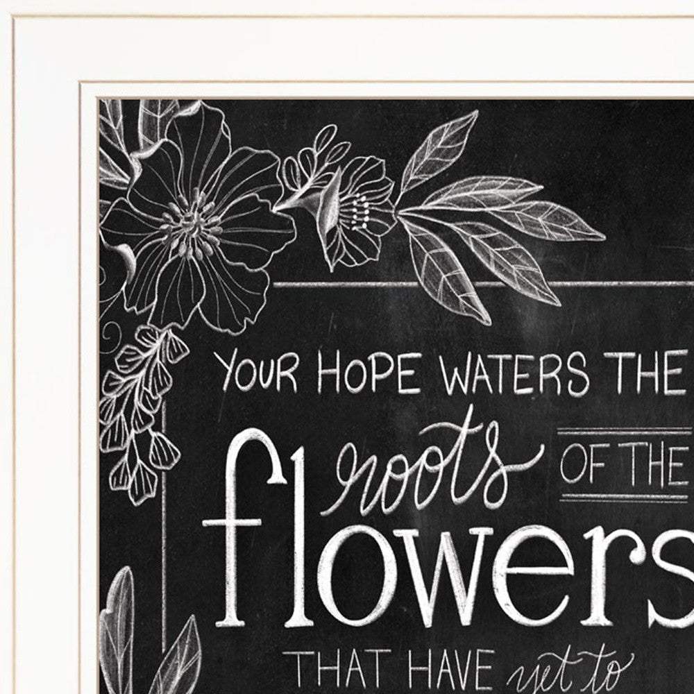 Set Of Two Vintage Flowers in Bloom White Framed Print Wall Art - Homeroots - Flyclothing LLC