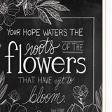 Set Of Two Vintage Flowers in Bloom White Framed Print Wall Art - Homeroots - Flyclothing LLC