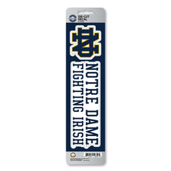 Notre Dame Fighting Irish 2 Piece Team Slogan Decal Sticker Set - Notre Dame