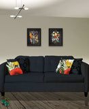 Set Of Two Love Grows Here Black Framed Print Wall Art - Homeroots - Flyclothing LLC