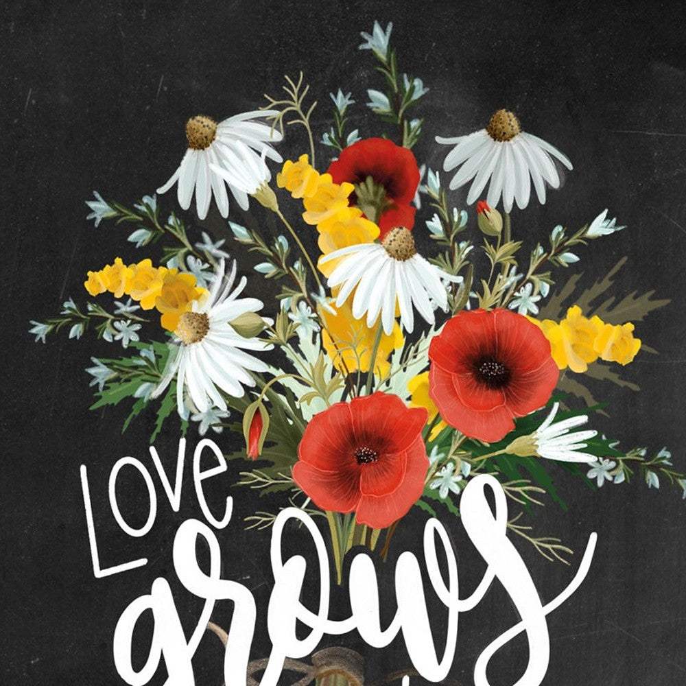 Set Of Two With Grateful Hearts White Framed Print Wall Art - Homeroots - Flyclothing LLC