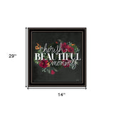 Set Of Two Cherish and Have Faith 2 Black Framed Print Wall Art - Homeroots - Flyclothing LLC