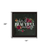 Set Of Two Cherish and Have Faith 2 Black Framed Print Wall Art - Homeroots - Flyclothing LLC