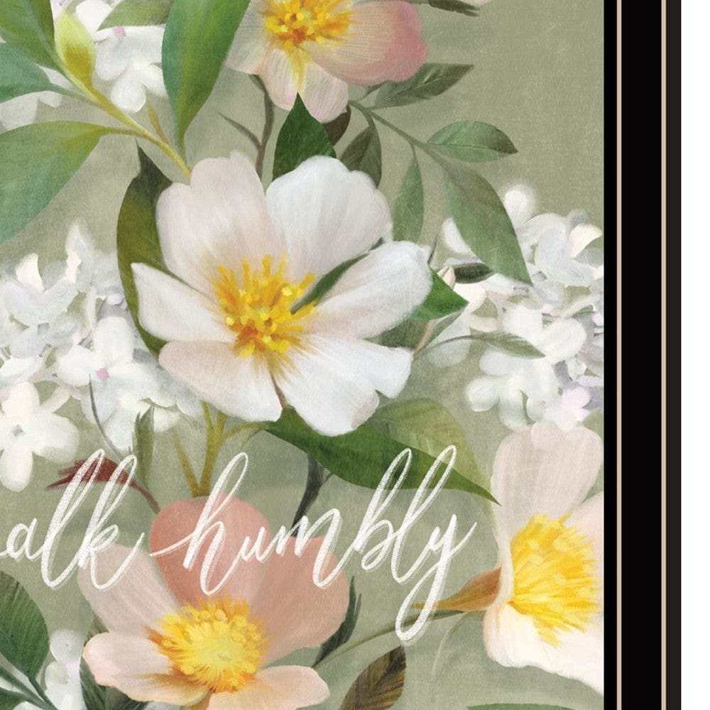 Set Of Two Farmhouse Daisies Black Framed Print Wall Art - Homeroots - Flyclothing LLC