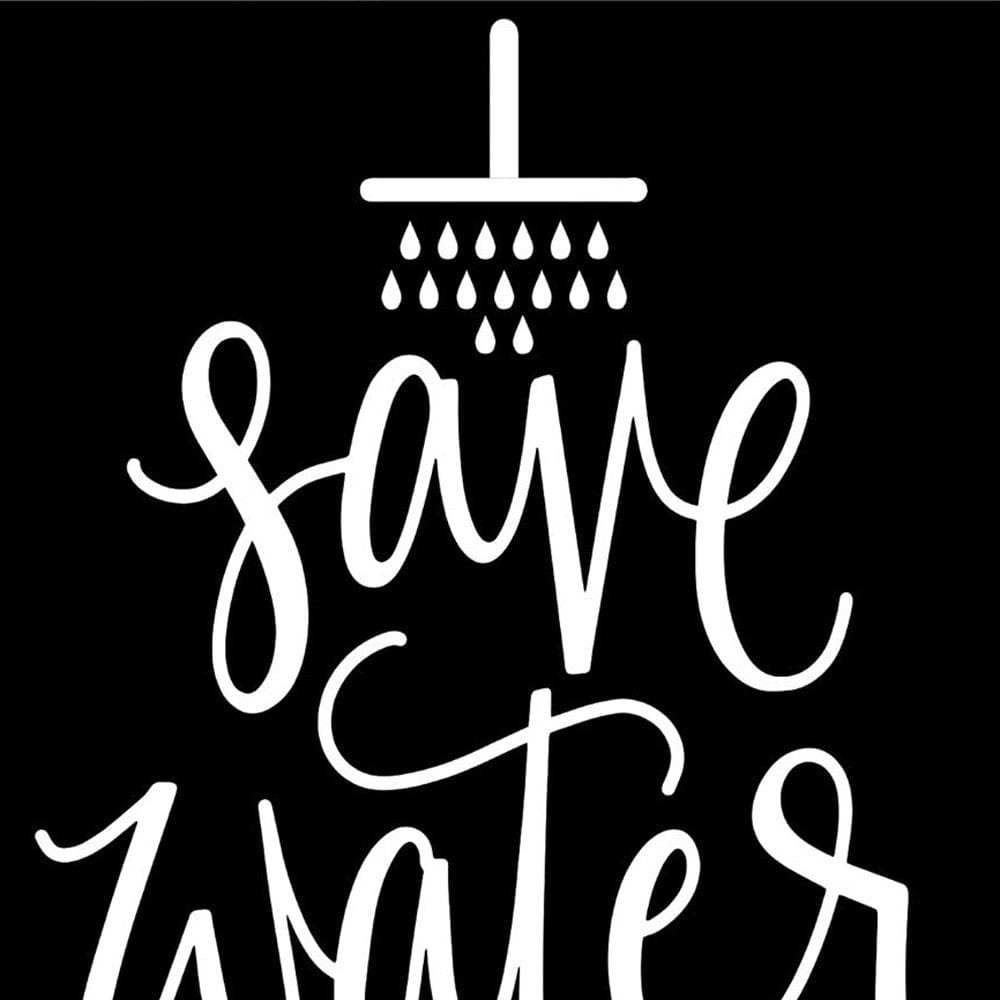 Set Of Two Clean or Shower Together Black Framed Print Bathroom Wall Art - Homeroots - Flyclothing LLC