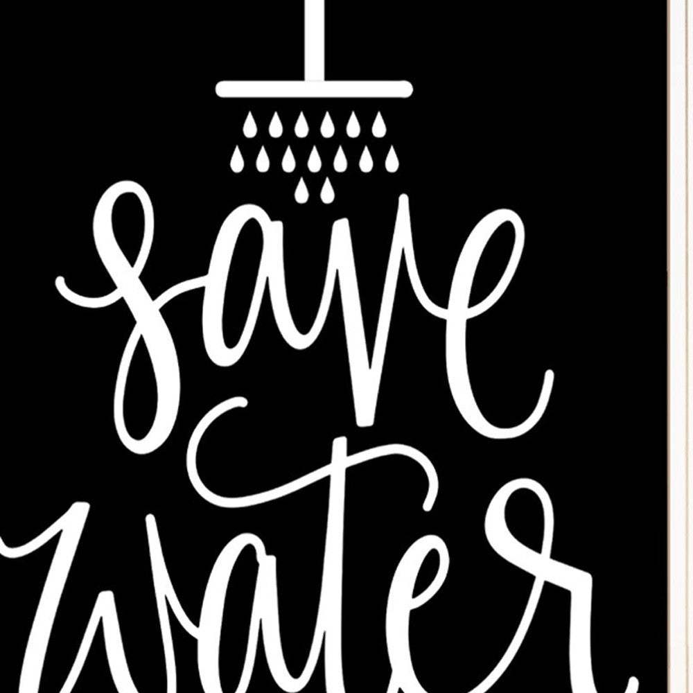 Set Of Two Wash Up White Framed Print Bathroom Wall Art - Homeroots - Flyclothing LLC