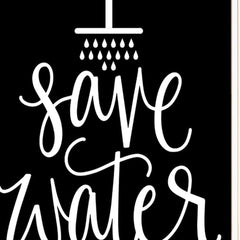 Set Of Two Wash Up White Framed Print Bathroom Wall Art - Homeroots