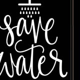 Set Of Two Wash Up Black Framed Print Bathroom Wall Art - Homeroots - Flyclothing LLC