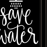 Set Of Two Wash Up Black Framed Print Bathroom Wall Art - Homeroots - Flyclothing LLC