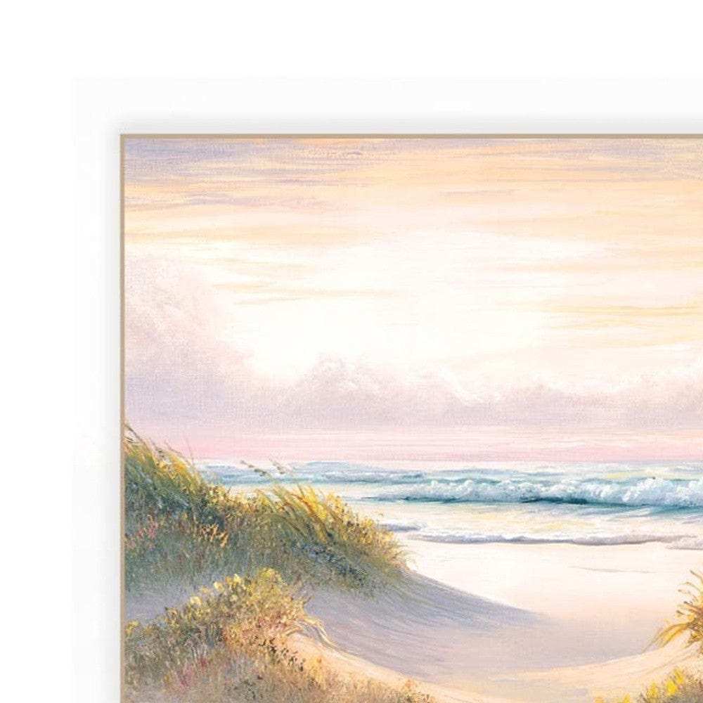 Set Of Two The Seascape 2 White Framed Print Wall Art - Homeroots - Flyclothing LLC