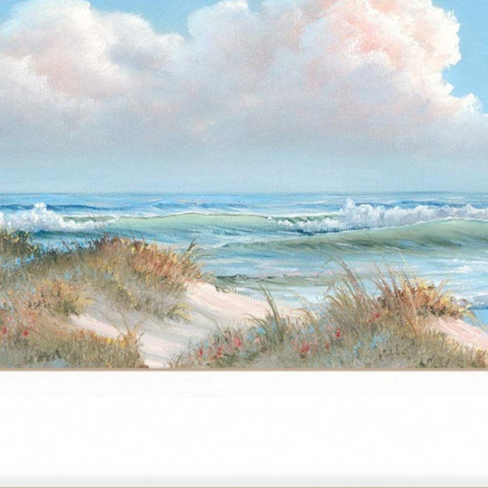Set Of Two The Seascape 2 White Framed Print Wall Art - Homeroots - Flyclothing LLC
