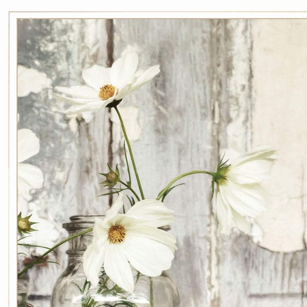 Set Of Two Our Family Blossoms White Framed Print Wall Art - Homeroots - Flyclothing LLC