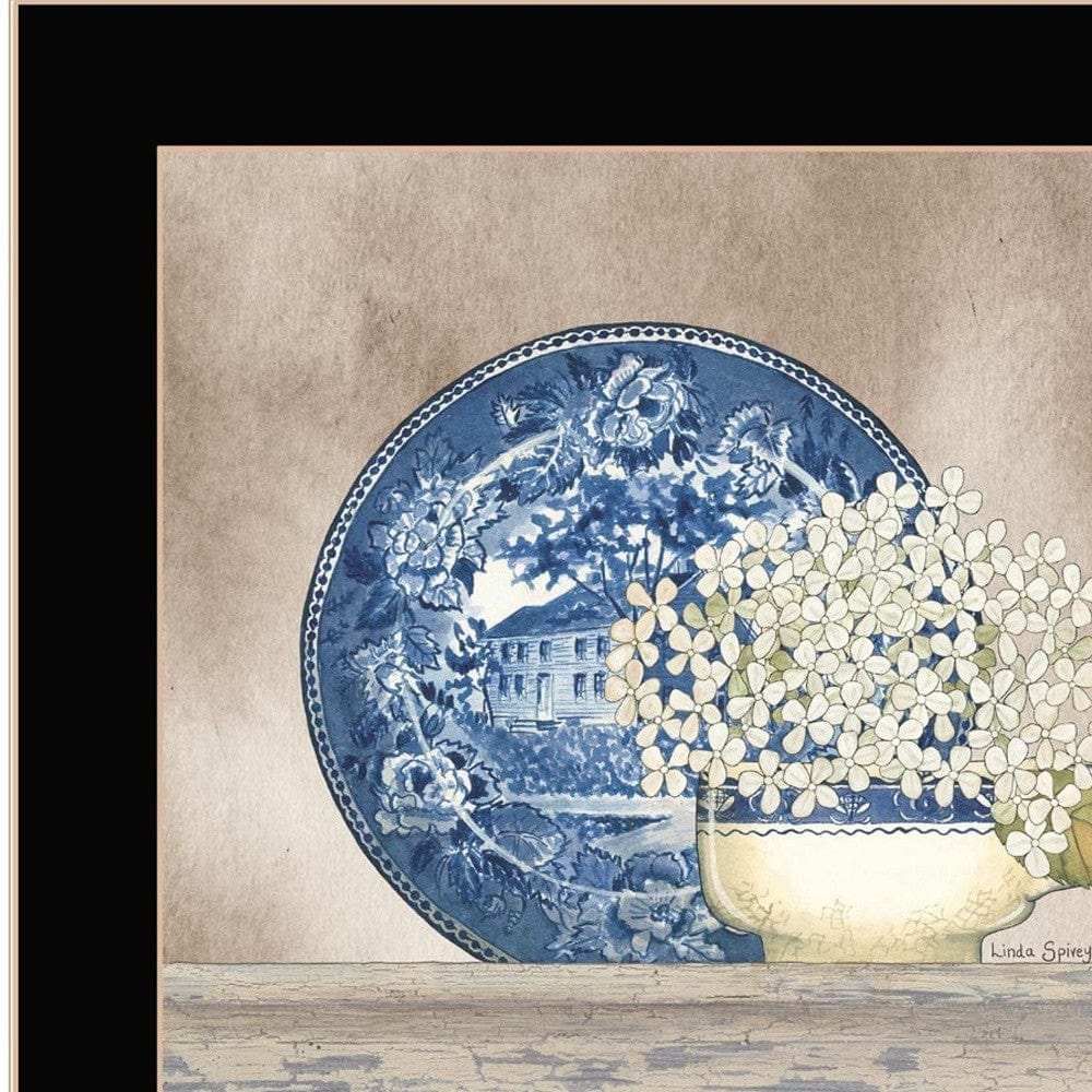 Set Of Two The Farmhouse Blues Black Framed Print Wall Art - Homeroots - Flyclothing LLC