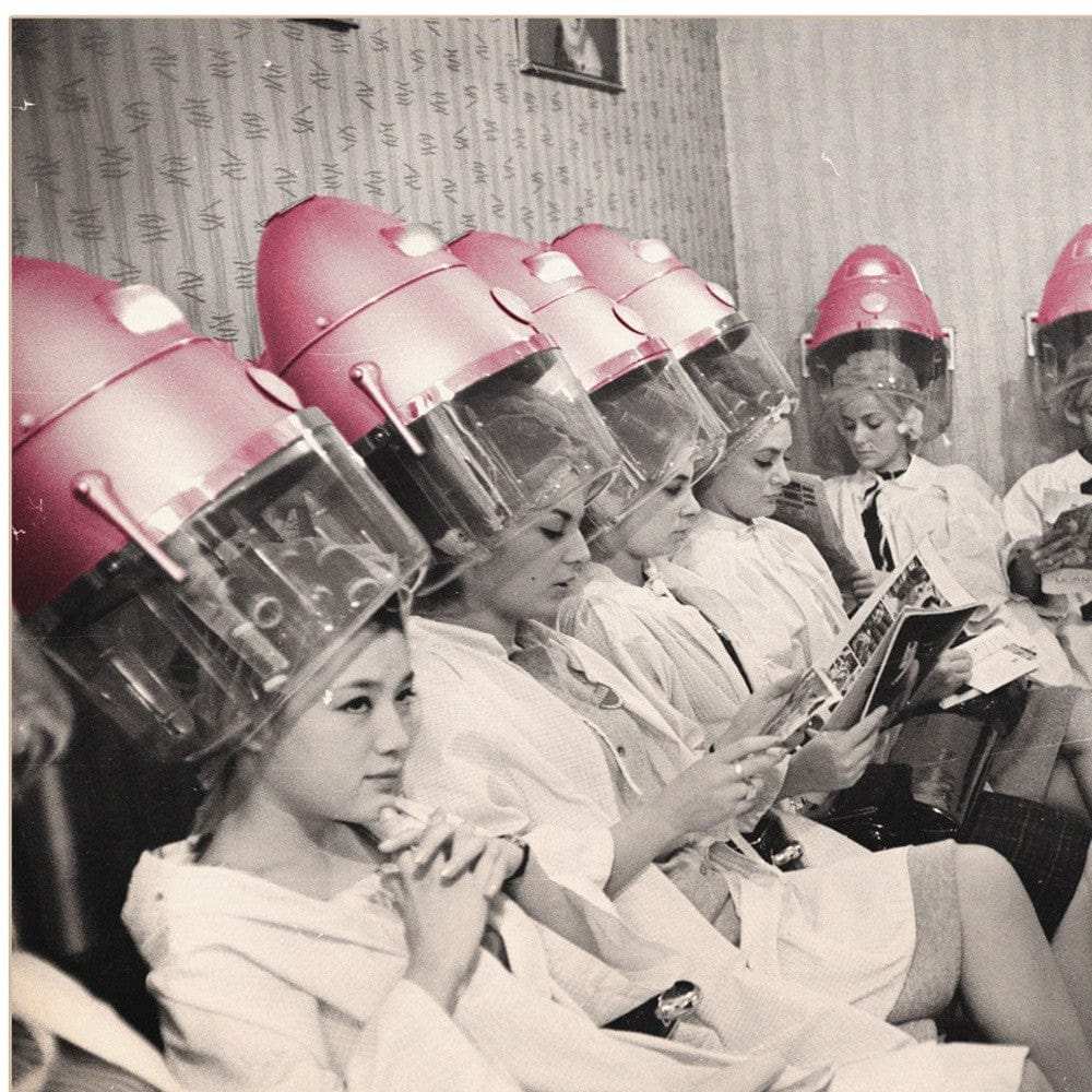 Set Of Two The Salon White Framed Print Wall Art - Homeroots - Flyclothing LLC