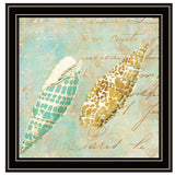 Set Of Four Ocean 1 Black Framed Print Wall Art - Homeroots - Flyclothing LLC