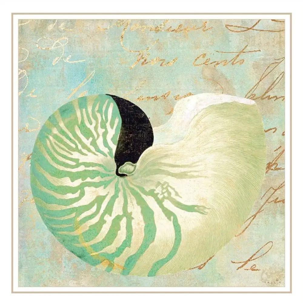 Set Of Four Ocean 2 White Framed Print Wall Art - Homeroots