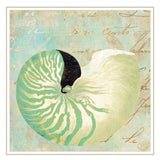 Set Of Four Ocean 2 White Framed Print Wall Art - Homeroots