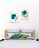 Set Of Two Poppy 2 White Framed Print Wall Art - Homeroots - Flyclothing LLC