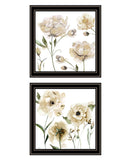 Set Of Two Brittany I and Sea II 2 Black Framed Print Wall Art - Homeroots
