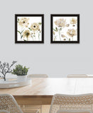 Set Of Two Brittany I and Sea II 2 Black Framed Print Wall Art - Homeroots
