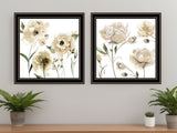 Set Of Two Brittany I and Sea II 2 Black Framed Print Wall Art - Homeroots