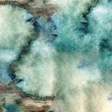 Set Of Two Earth tones I and Sea II 2 White Framed Print Wall Art - Homeroots