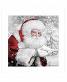 Santas Little Friends 2 White Framed Print Wall Art - Homeroots - Flyclothing LLC