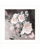 Noir Roses IV 2 White Framed Print Wall Art - Homeroots