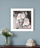 Noir Roses IV 2 White Framed Print Wall Art - Homeroots
