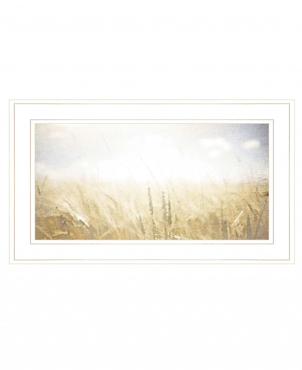 Fields of Gold 1 White Framed Print Wall Art - Homeroots - Flyclothing LLC