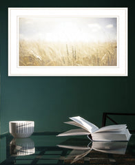 Fields of Gold 1 White Framed Print Wall Art - Homeroots