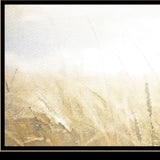 Fields of Gold 2 Black Framed Print Wall Art - Homeroots