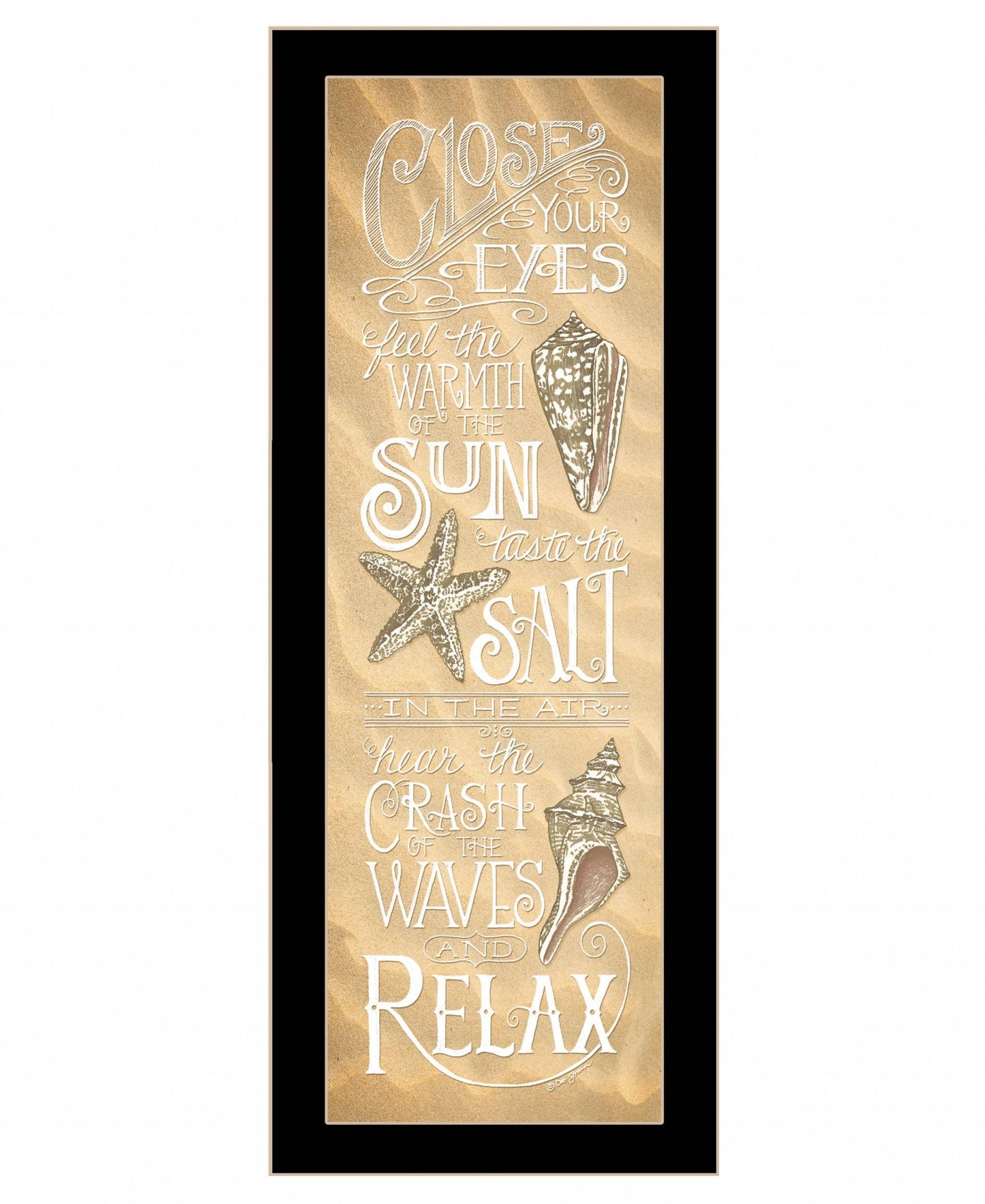Close Your Eyes 1 Black Framed Print Wall Art - Homeroots - Flyclothing LLC