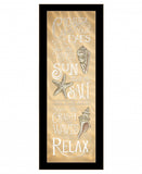 Close Your Eyes 1 Black Framed Print Wall Art - Homeroots