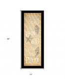 Close Your Eyes 1 Black Framed Print Wall Art - Homeroots - Flyclothing LLC