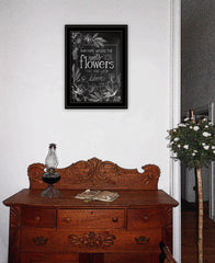 Yet to Bloom 1 Black Framed Print Wall Art