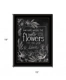 Yet to Bloom 1 Black Framed Print Wall Art - Homeroots - Flyclothing LLC