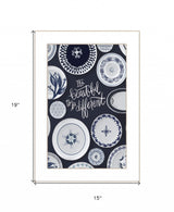 Its Beautiful to Be Different 1 White Framed Print Wall Art - Homeroots - Flyclothing LLC