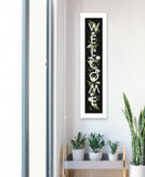Welcome Sign I 1 White Framed Print Wall Art - Homeroots